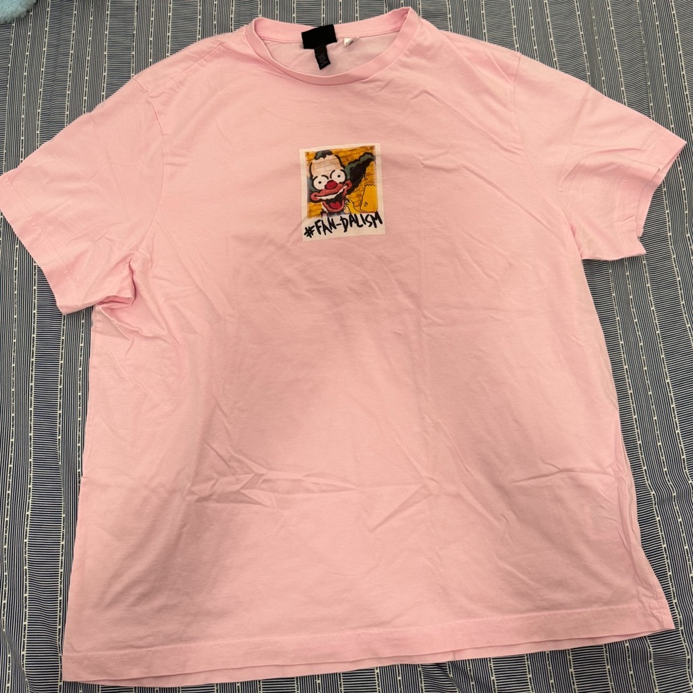 H&M Light Pink Graphic Tee